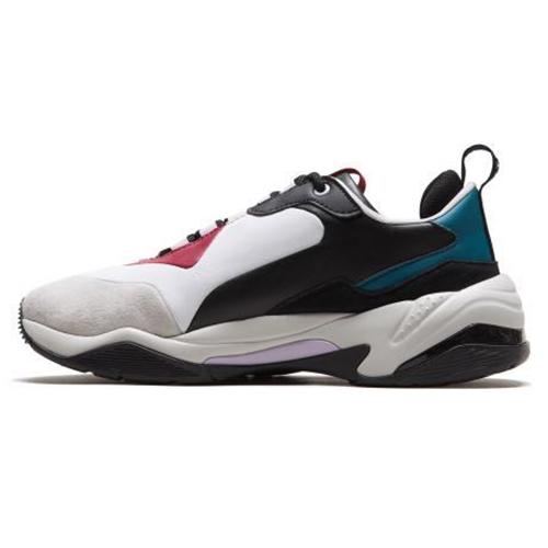 PUMA Thunder Rive Droite Glacier Grey Barbados Cherry Womens 369452-02 35.5 белый/чёрный
