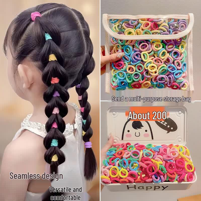 NIANFIN Children s High Elastic Hair Ties