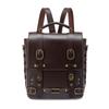 Punk Style Women's Shoulder Bag Vintage PU Leather Gothic Backpacks Multifunctial Women Crossbody Bags Steampunk Handbags