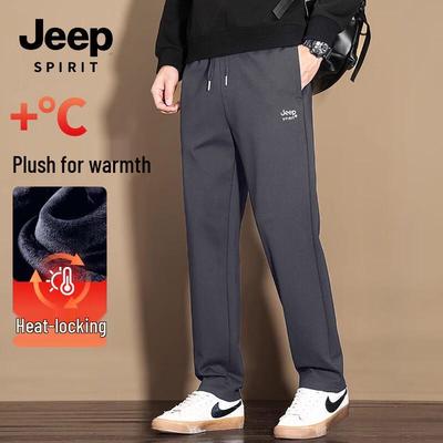 JEEP SPIRIT Heren Winter Fleece-Gevoerde Outdoor Broek