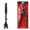 Car Fastener Remover Clip Pliers 1Pcs Labor Saving Anti-Rust Trim Rivet Removal Pry Tool for Dashboard Repair Work