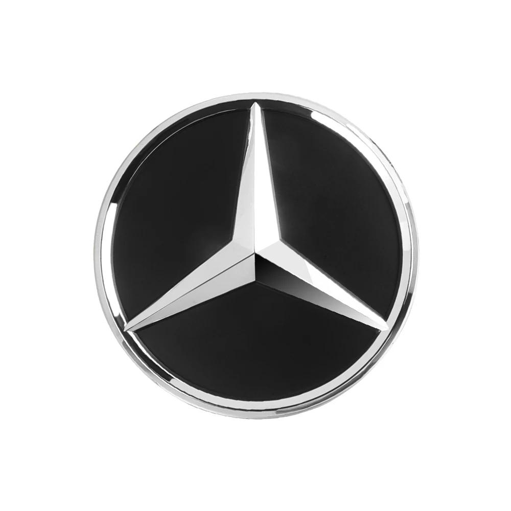 C200 E200 For Mercedes Benz 52/57mm Car Steering Wheel Center Badge Star Logo Decal for Mercedes Benz AMG W168 W212 W213 W220 W2