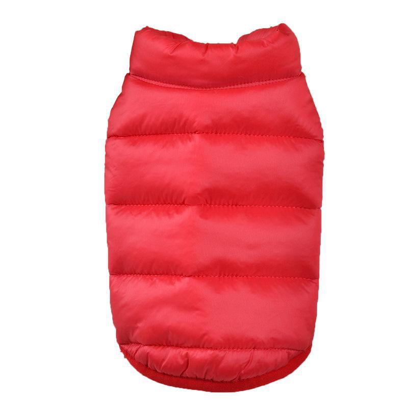 Neuer warmer Daunenmantel für Haustiere – Herbst-/Winter-Hunde- und Katzenkleidung für kleine Rassen