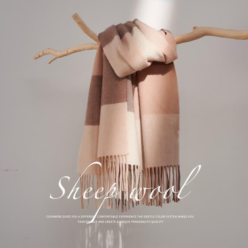 Zhenxiang Women's Pure Wool Scarf