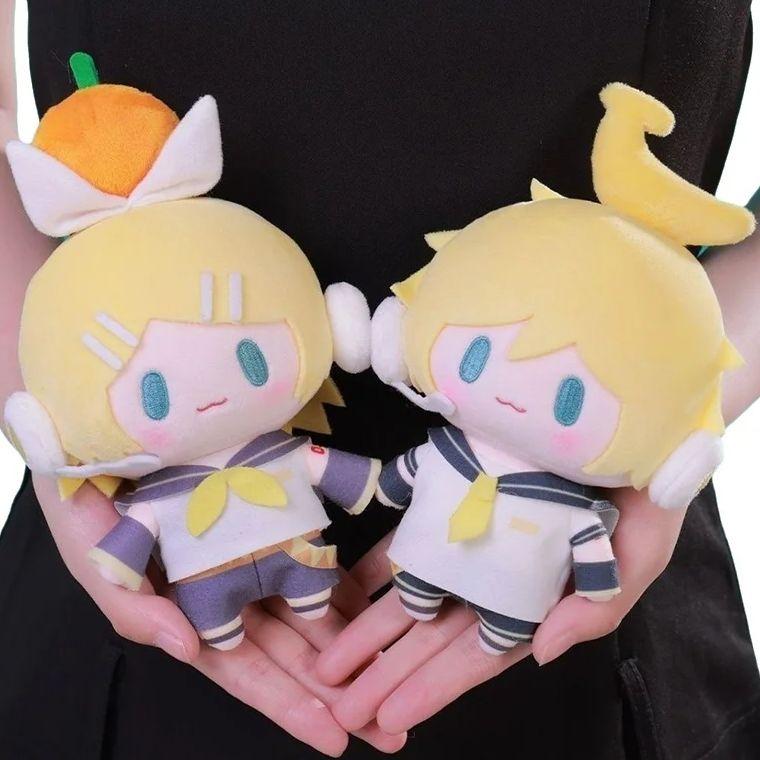 Hatsune Miku Plysjdukker Leker Kagamine Len Rin Ryggsekk Nøkkelring Søte Kosedyr Samling Modell Ornament Leketøy Jentegave