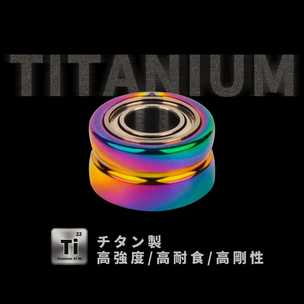 Fmate Works Titanium Line Roller for Shimano Spinning Reels 22 Stella High High Increased Casting Distance TiTa 1000-4000 etc. Rotation, Strength,