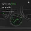 Digital Car Clock: Electronic Quartz Creative Car Accessory