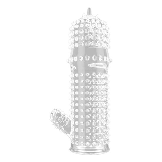 Penis Extension Cover High Toughness Easy Clean Practical Great Male Enlargement Sleeve Sexual Toy for Men