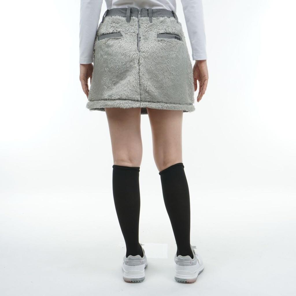 Skirt Golf L [Pin Apparel] Women's (Boa Fleece, Set-up Compatible) / / 622-3234906 020_Gray