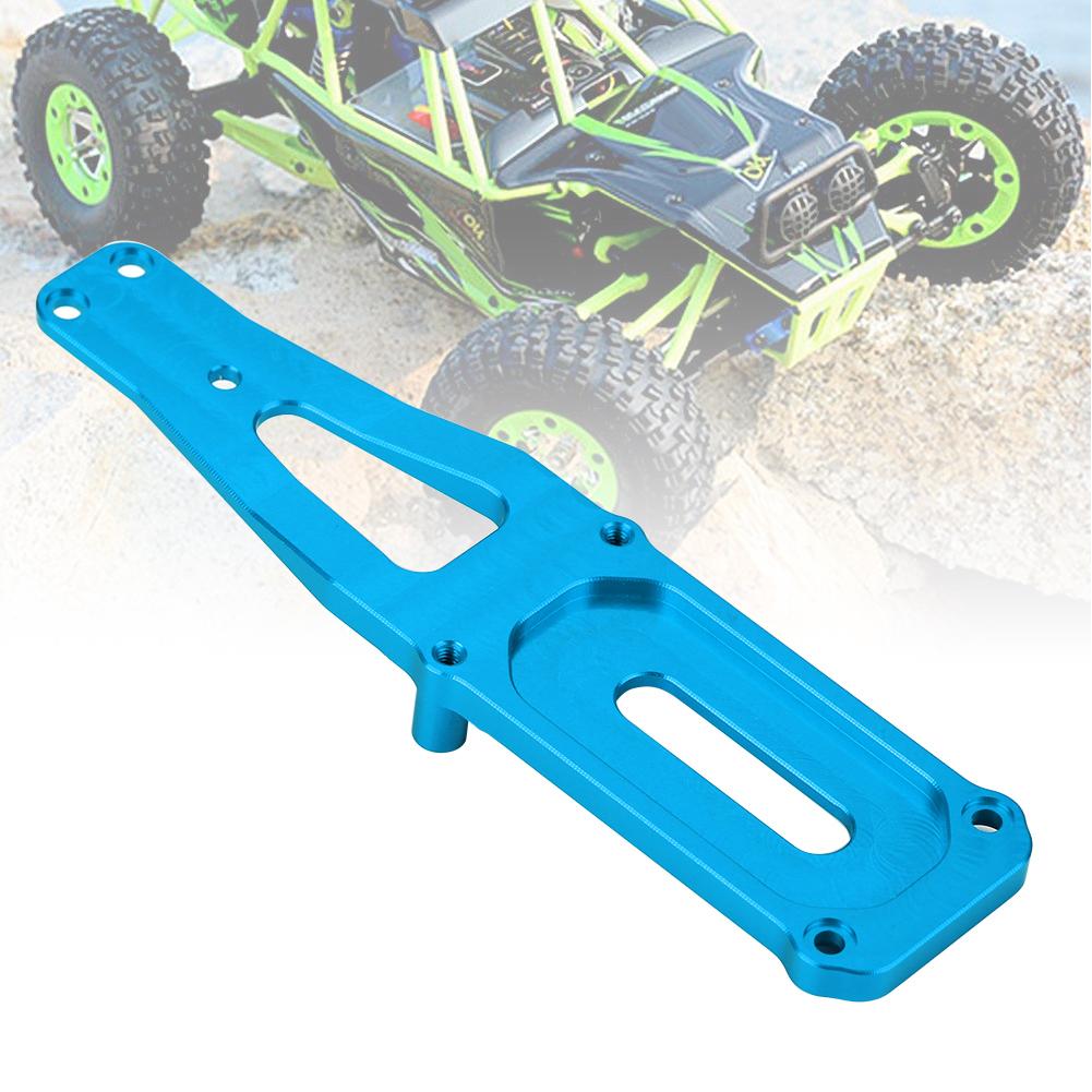 Front Shock Absorber Metal Board For WL Toys 12423 Truck Car R C Hop Up Parts (Blue 0008B)