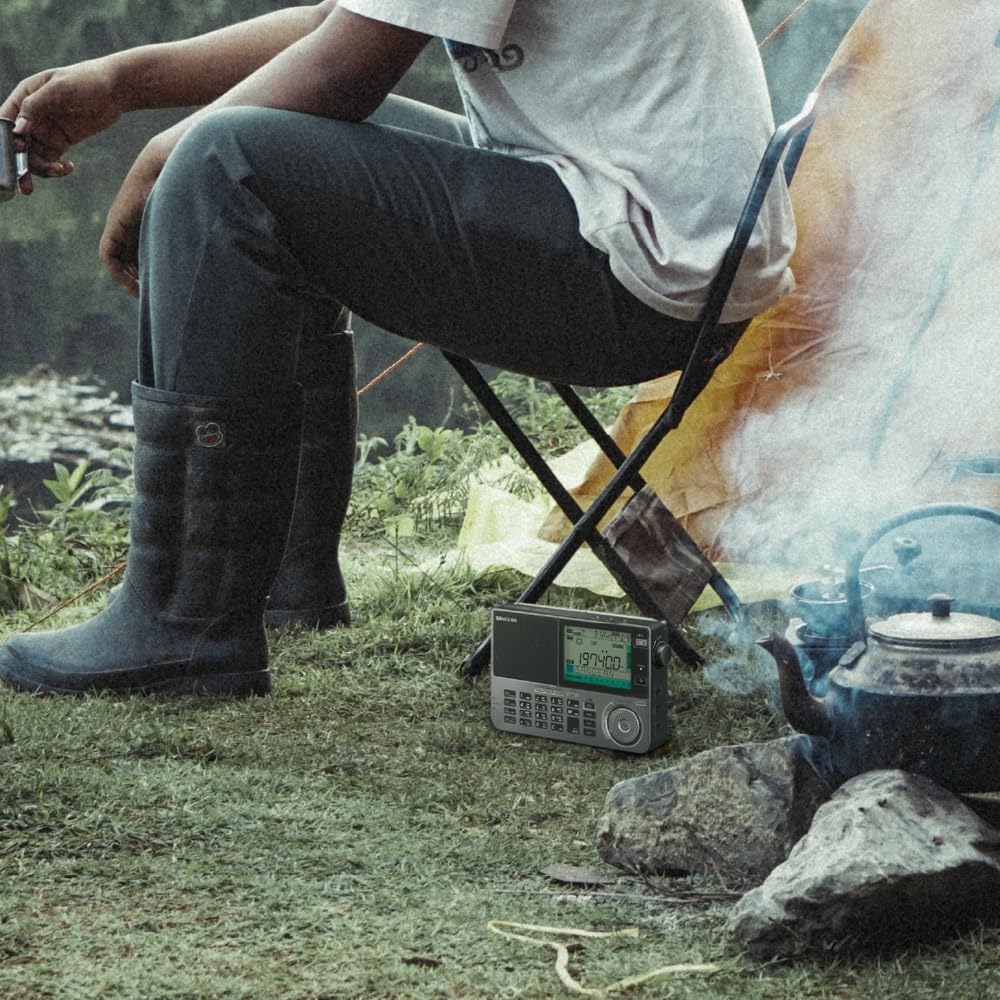 Sangean ATS-909X2J FMSWMWLWAir Vícepásmové krátkovlnné rádio