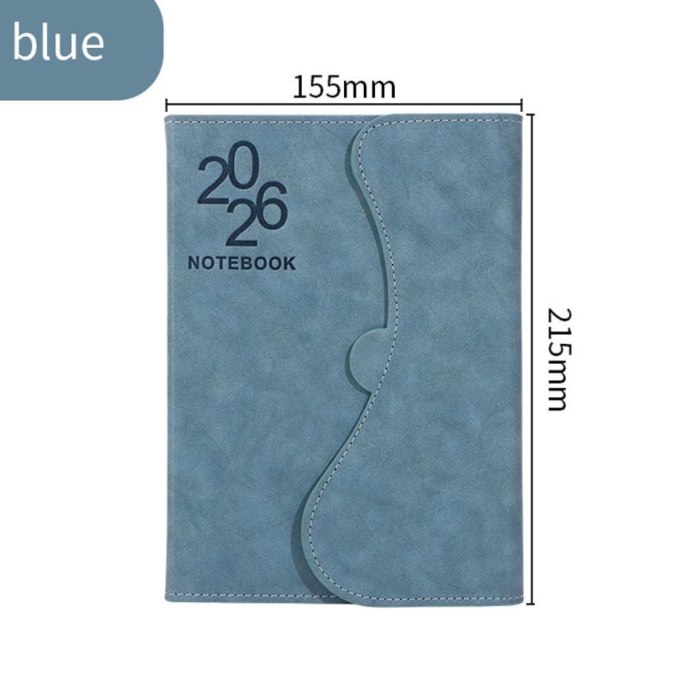 English Notebook Efficiency Manual Diary Weekly Planner 2026 Schedule Book School Office Supplies