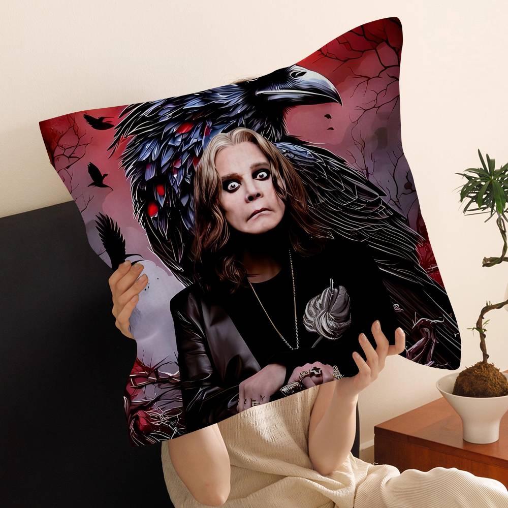 Heavy Metal Band Rock Ozzy Osbourne Band 45*45cm Cushion Cover Pillow Cover Decor Pillowcase Home Pillowcase For Couch Pillow