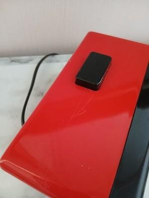 Vintage SEIKO DP690T 70s Red Flip Alarm Clock Retro Japan Tested working
