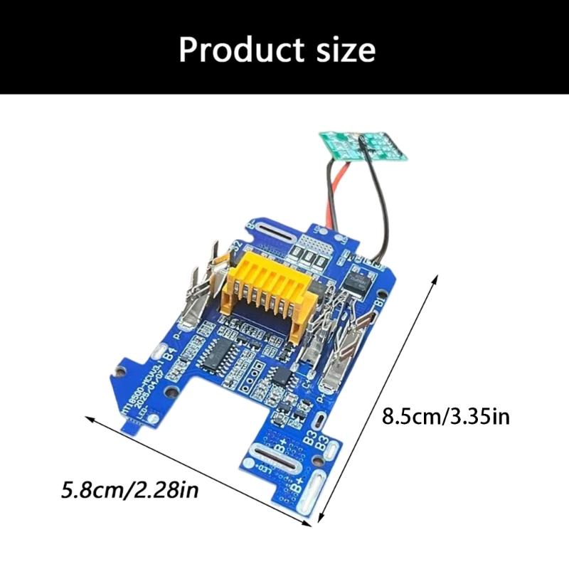 Quick Install PCB Protective Cover For 18V BL1850 BL1860 Battery Safety Protections Board MultiModel Compatibility