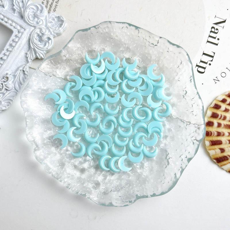 New Nail Art Resin Star Moon Ornaments Mini Small Macaron Nails DIY Phone Case Decoration