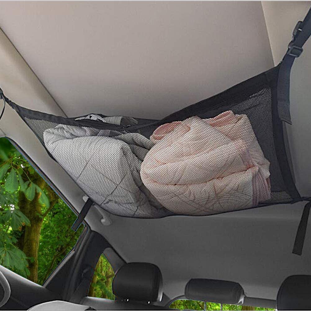 Ceiling Storage Headspace Roof Overhead Car Storage Luggage Car Camping Convenient Car Small Car Disaster Small Gift Net, Net, Net, Multi-Net, Net,