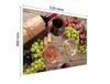 GLAS-SCHNEIDEBRETT 52x40 WEIN