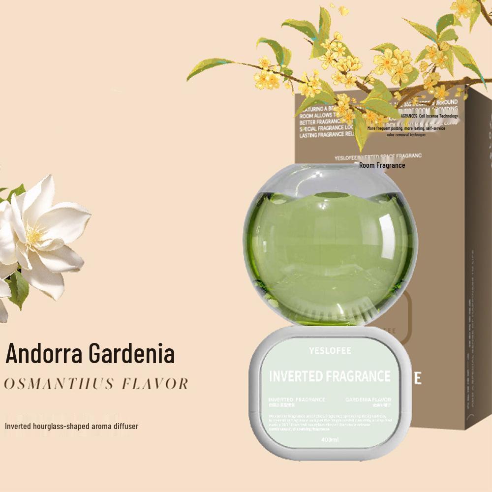 Inverted Aroma Diffuser: Long-Lasting Bedroom Fragrance & Bathroom Odor Eliminator