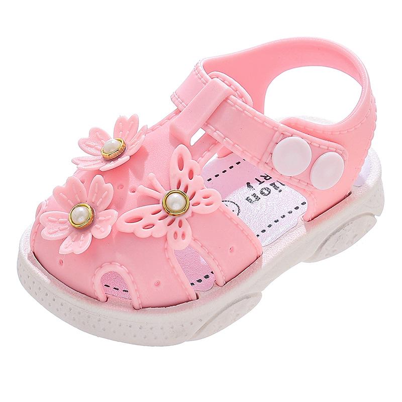 Children's Summer Cartoon Sandals: Non-Slip Soft Bottom Beach Shoes for Toddlers