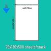 Waterproof Thermal Label Paper, Self-Adhesive Barcode Stickers, 100x100mm, ePacket Express, Thermal Printing.