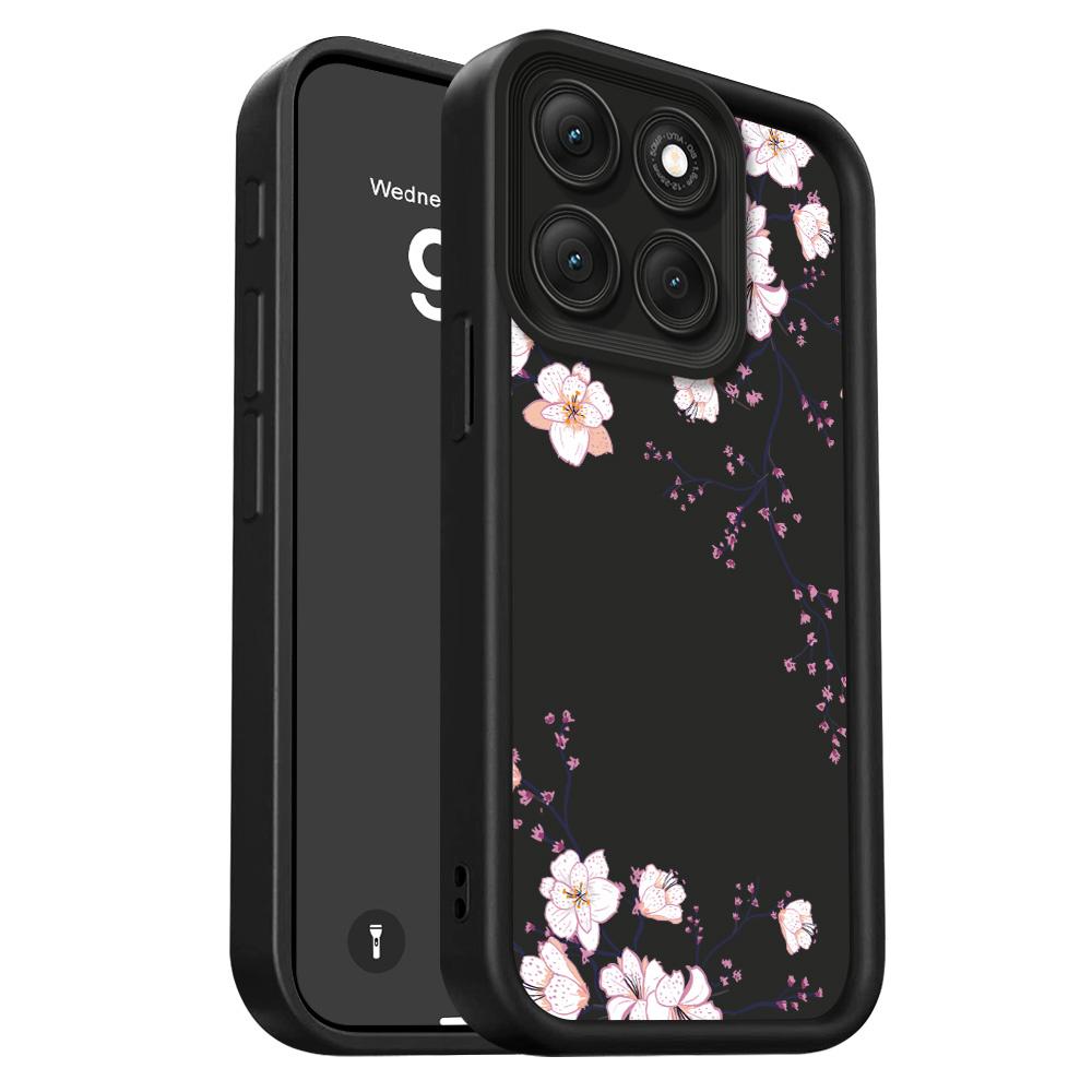 

Spring Flowers Phone Case For Motorola G86 G85 G84 G75 G60 G56 G54 G53 G52 G35 G34 G32 G30 G24 G22 G15 4G 5G Staircase Soft Cove Moto G14 чорний