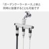 Takagi 3-way Faucet Nipple GWF11CG Charcoal Gray with Tap for G1/2 Parallel Thread Connection