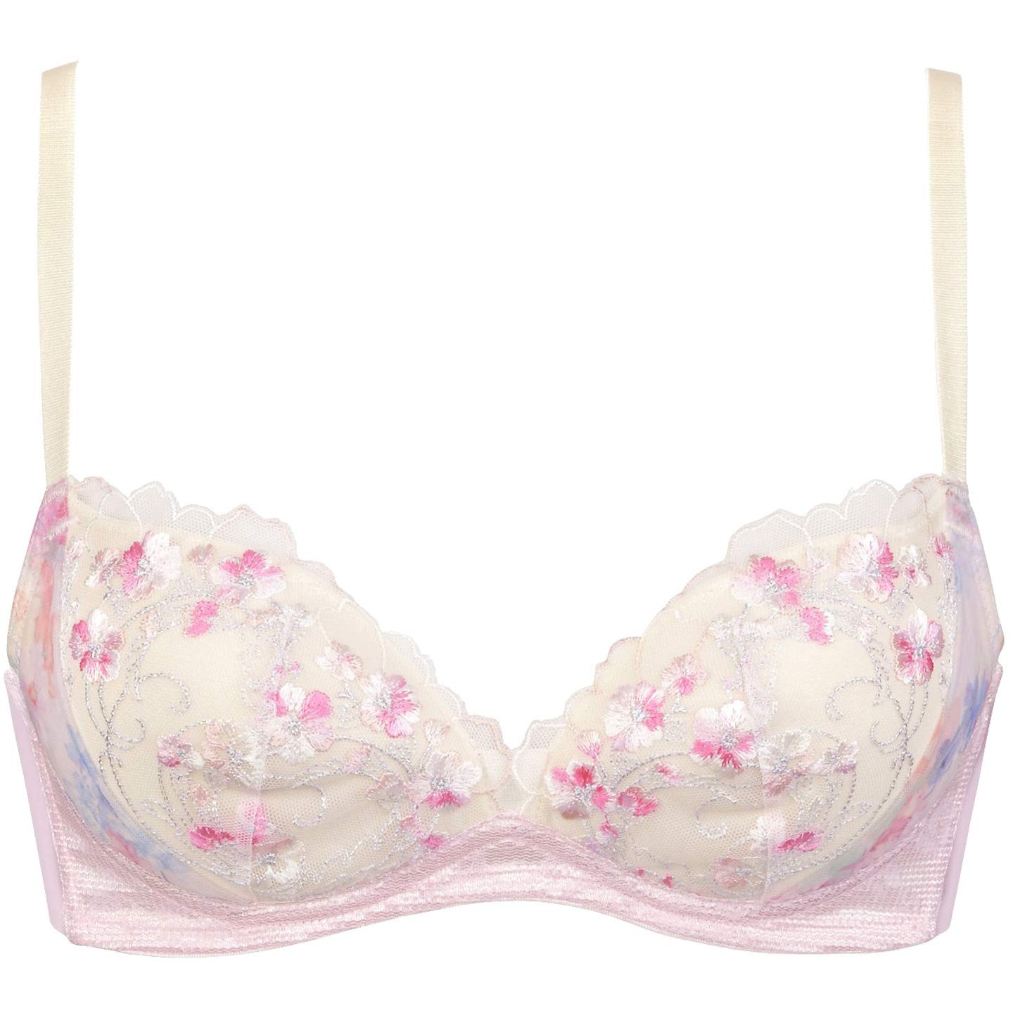 

Tokinatsu Бюстгальтер Beauty Размер F70 по японскому размеру Wing/Wacoal Feel, Чашка 3/4, KB1503, Женский, Розовый, (эквивалент L) розовый