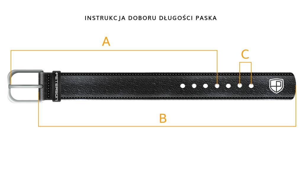 Peterson PTN Leather Belt PM-14-110-SPL 3388 TAN