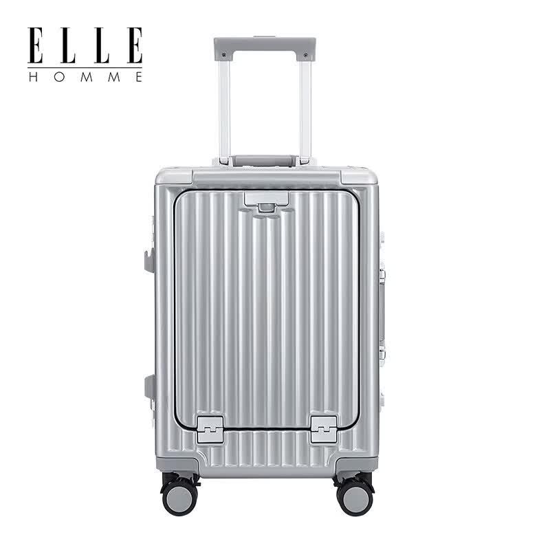 ELLE HOMME EH2408 Ön Açılan Alüminyum Çerçeveli Bagaj