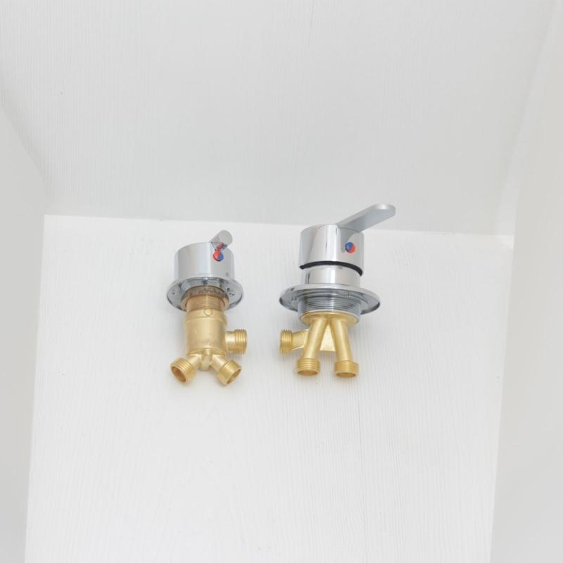 Tub Faucets Diverter Switches 1/2" Hot And Cold Water Faucets Switches Valves
