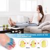 Silicone Toe Separators for Overlapping Toes & Hammer Toes, Ergonomic Toe Straightener for Yoga & Daily Relief, 1 Pair