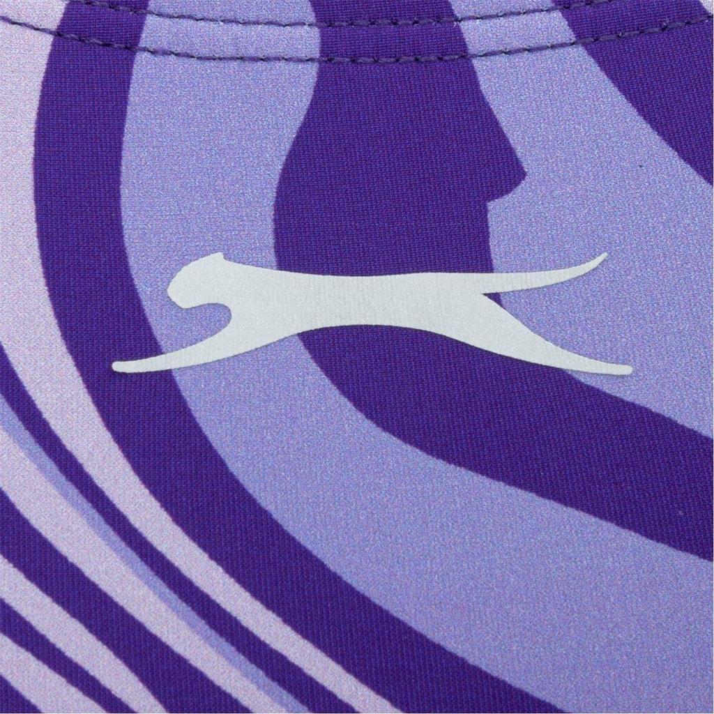 Slazenger Womens/Ladies Wave Pattern One Piece Swimsuit