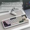 Wolf M68 Russian Wireless Bluetooth Mechanical Feel Silent Gaming Keyboard