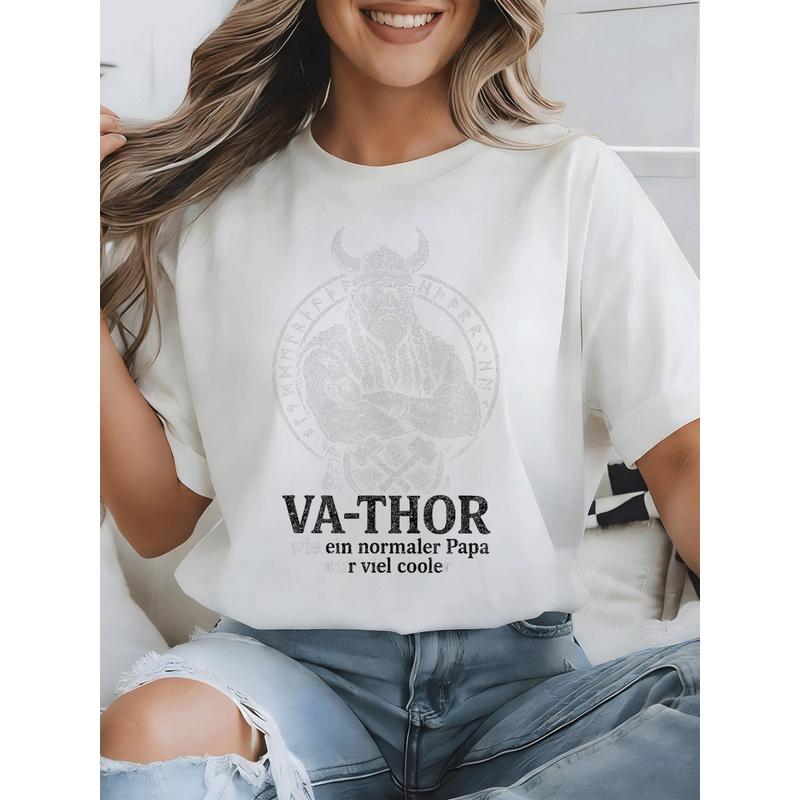 Papa Geschenk Dad T-Shirt Vatertag Shirt Herren Lustiges Dad T-Shirt für Männer Frauen Unisex Ganzjahres-T-Shirt