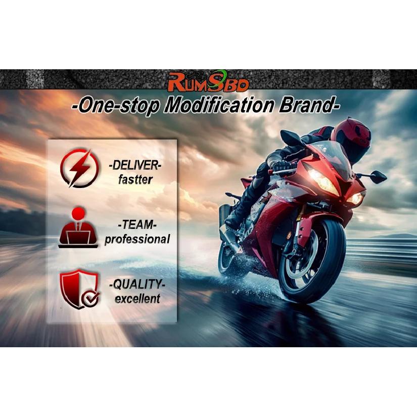 Motorcycle Fender Rear Mudguard Fender Cover Mudguard Splash Guard Protector For ZONTES 368G G368 368 G 2024 2025