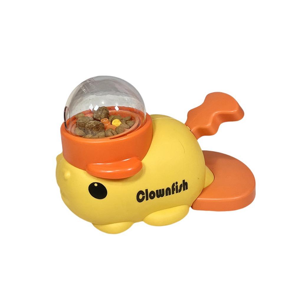 Cartoon Fish Design Pet Feeding Machine Interactive Dog Slow Feeder  Reduce Bloating
