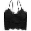 Integrated Backless Bra With Chest Cushion, Camisole, Chest Wrapped French Lace Bra