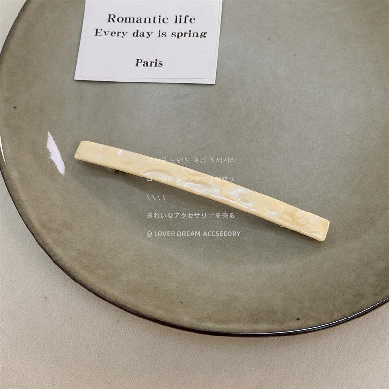 11.5cm Long Hair Clip French Barrettes  Accessories Pony Hair for Women and Girls Rolled up Acetate Headwear