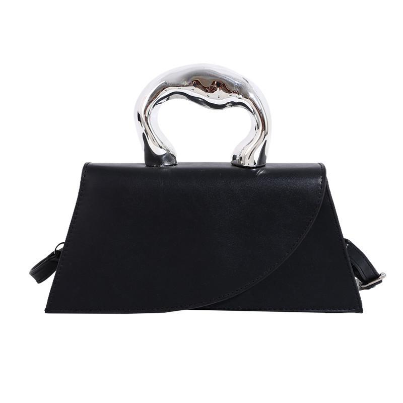 Stylish French Chic Women s Tote Bag 2024 Summer New Unique Design Shoulder Bag Casual Versatile Crossbody Bag Wholesale чёрный