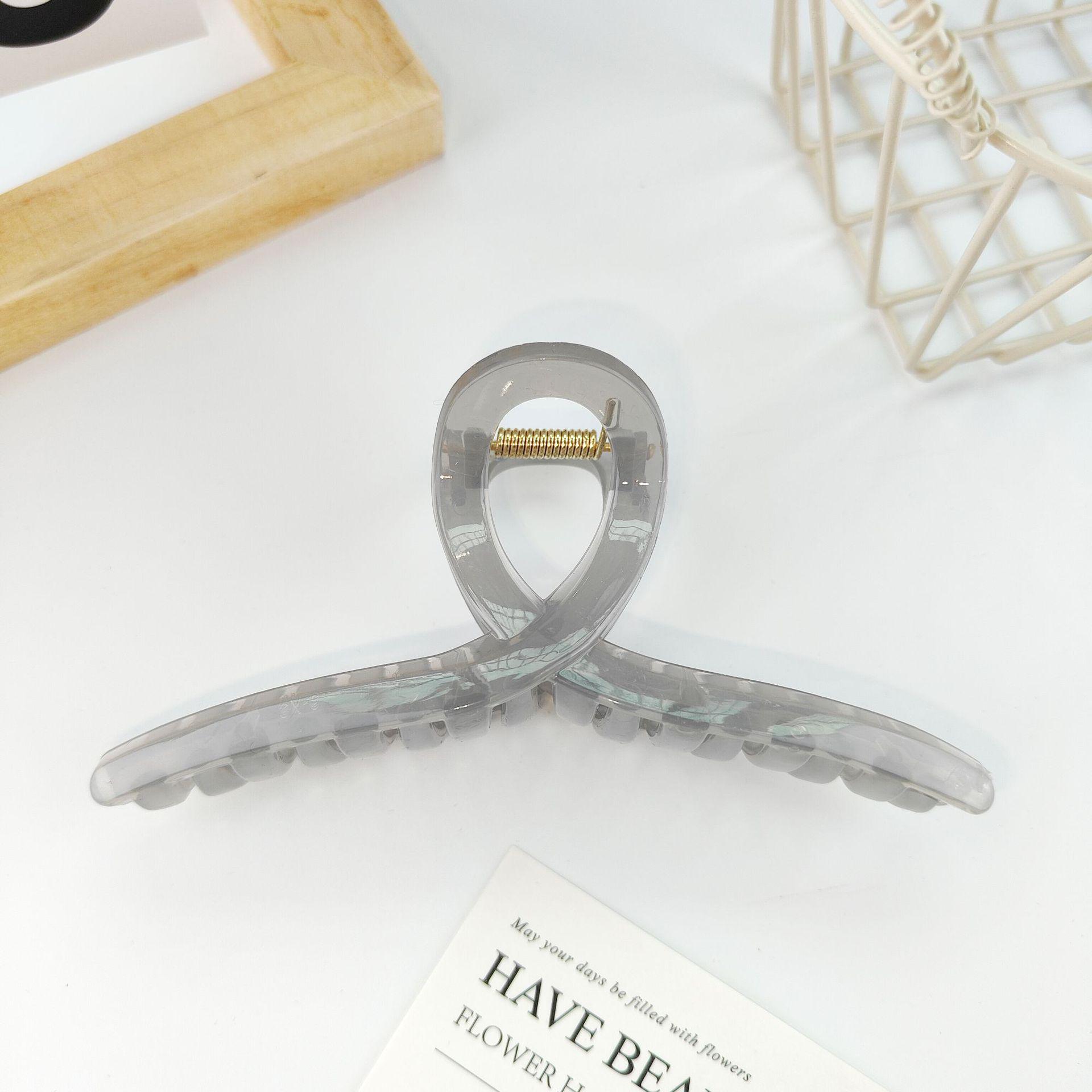 

Large Jelly Color Plastic Hair Claw Clip Hair Accessories