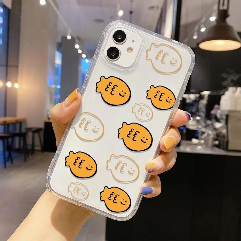 Cute Cat Fishing Phone Case For Samsung S26 S25 S24 S23 S22 S21 S20 FE Note20 Note10 Plus Ultra Lite Edge 5G Clear Soft Cover