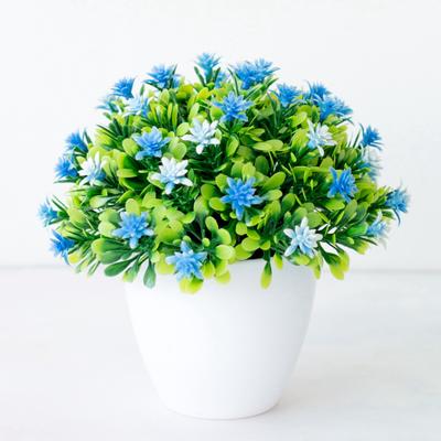 Simulation Plants Potted Beautiful Lifelike Plastic Realistic Artificial Bonsai for Home