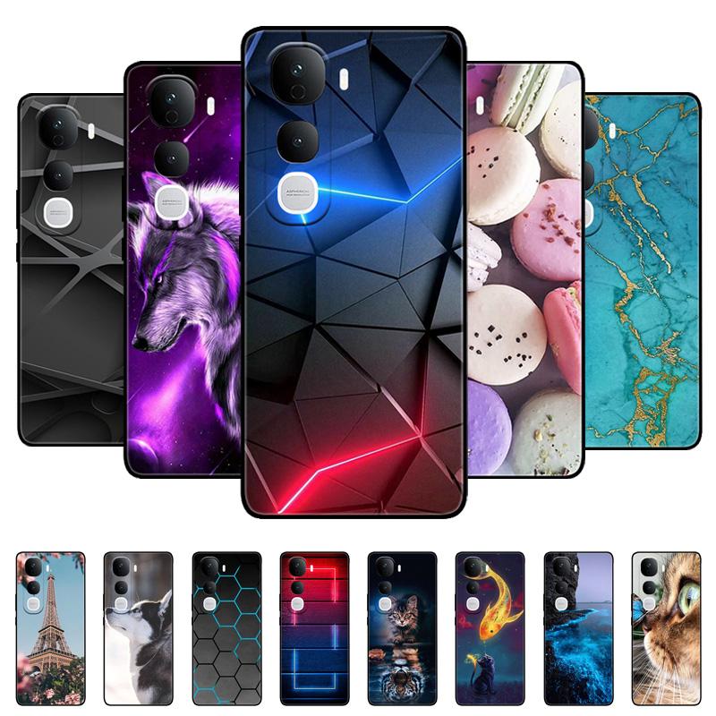 For Vivo Y400 Pro 5G Case Silicon Back Cover Phone Case for Vivo Y400 4G 5G Global Y 400 Pro Cases Soft bumper coque Shockproof