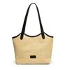 2025 New Summer Bag Large Capacity Seaside Vacation Leisure Straw Bag Niche Woven Shoulder Tote Bag