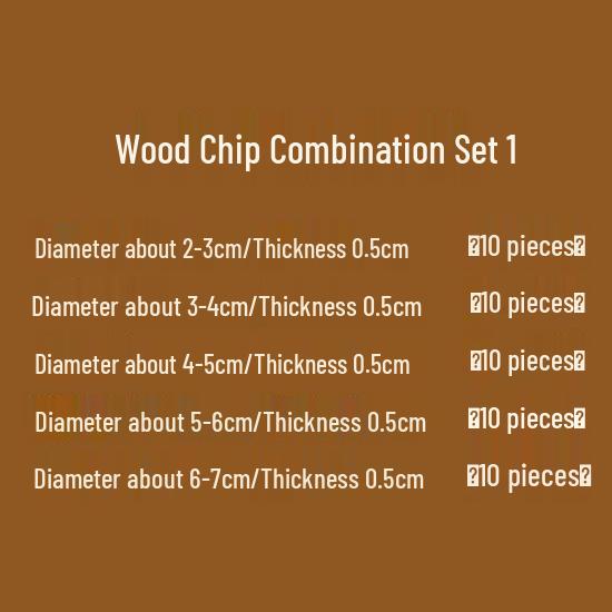 DIY Hand-Painted Wooden Slices for Crafts and Kindergarten Decor – Small Natural Wood Pieces with Growth Rings