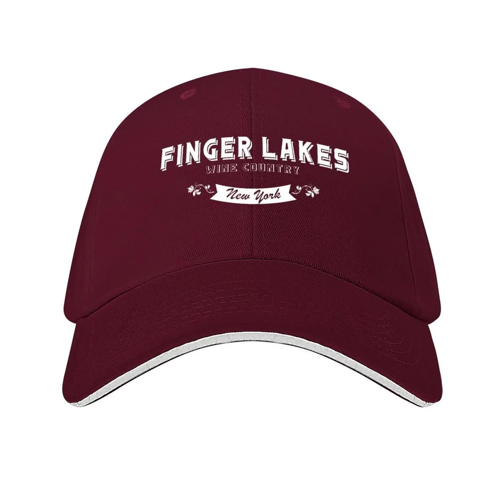 Finger Lakes Wine Trail Wineries Baseball Cap sun caps black funny hat Golf Cap Girl Unisex s