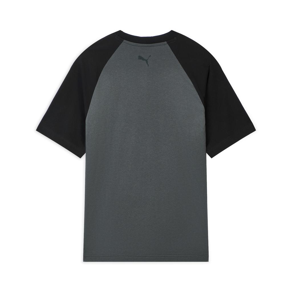 Puma Graphic Retro Crew Neck Short Sleeve T-Shirt Unisex tops Mist-Gray 696371-79