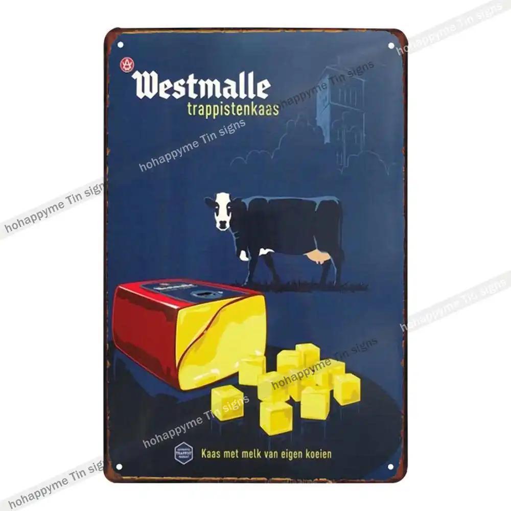 Home Decor Metal Plates Signs Belgium Beer Tin Painting Decoration Bar Club Cafe Man Cave Poster Vintage Wall Art Plaque 20x30cm