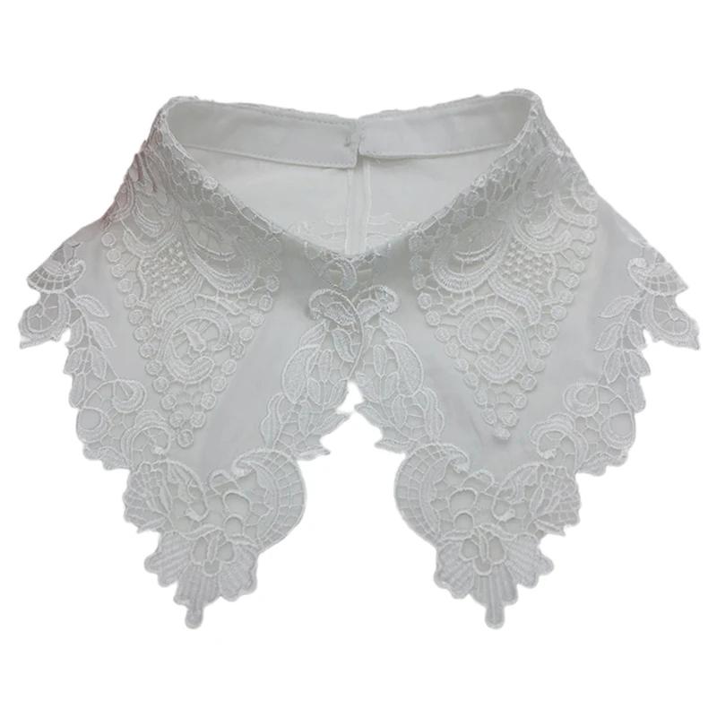 Lady Women Detachable Shirt Fake Collar Fashion Neckwear Clothing Accessories Drop Shipping Wholesale